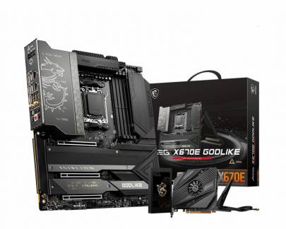 MSI MEG X670E GODLIKE Udvidet ATX  AM5 AMD X670