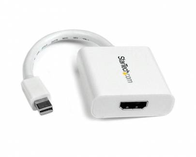 StarTech.com Videoadapter DisplayPort / HDMI 17cm Hvid