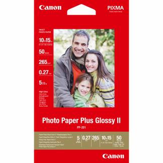 Canon   Glossy II PP-201 Fotopapir 100 x 150 mm 50ark 2311B003