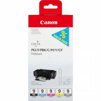 Canon PGI-9 PBK/C/M/Y/GY Multi-Pack -