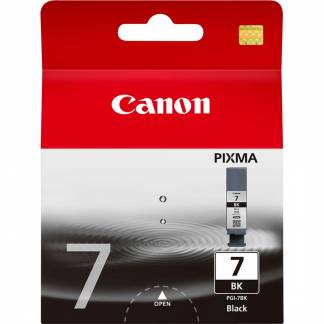 Canon PGI-7BK - sort - original - blÃ¦k