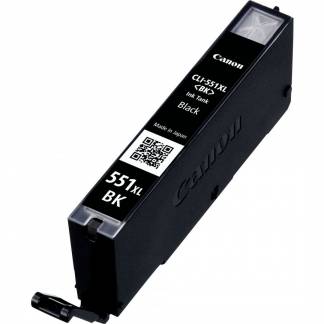 Canon CLI 551BK XL Sort 1125 sider Blækbeholder 6443B001