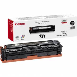 Canon 731 BK Sort 1400 sider Toner 6272B002