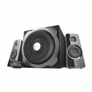 Trust Tytan 2.1 Subwoofer Speaker Set 2.1-kanal Højttalersystem Sort