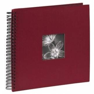 Hama Fine Art Wire-O bordeaux 36x32 50 black Pages 090144