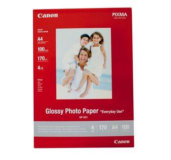 Canon GP-501 - 5stk Blankt fotopapir (