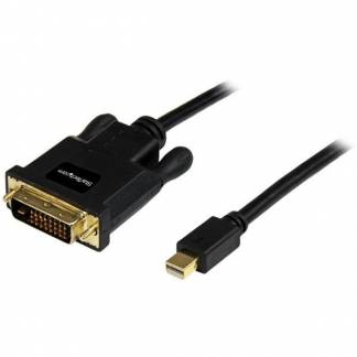 StarTech.com Mini DisplayPort han -> DVI-D han 91.44 cm Sort