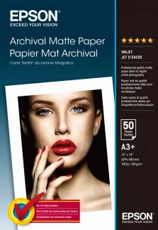 Epson Archival Papir Super A3/B (330 x 483 mm) 50ark C13S041340