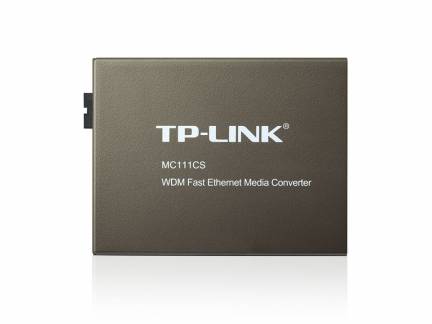 TP-Link MC111CS Fibermedieomformer Ethernet Fast Ethernet