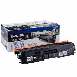 Brother TN 321BK Sort 2500 sider Toner