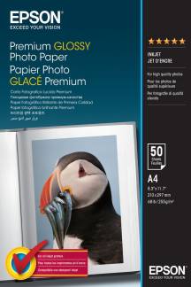 Epson Premium Fotopapir A4 (210 x 297 mm) 50ark C13S041624