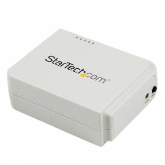 StarTech.com 1-Port Wireless N USB 2.0 Network Print Server -  Mbps  USB Printer Server Adapter - Windows 10 - 802.11 b/g/n (PM1115UW) Udskriftsserver USB 2.0 Ethernet Fast Ethernet IEEE 802.11n IEEE 802.11b IEEE 802.11g