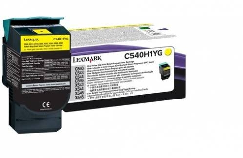 Lexmark Gul 2000 sider Toner C540H1YG