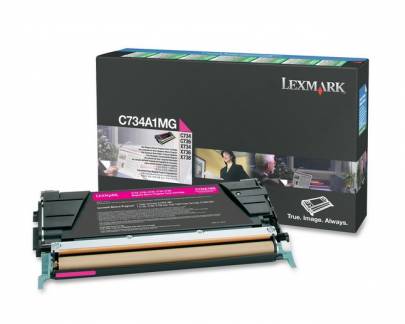 Lexmark Magenta 6000 sider Toner C734A1MG