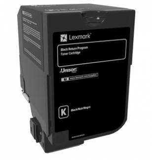 Lexmark Sort 3000 sider Toner 74C20K0