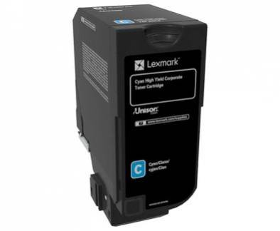 Lexmark Cyan 12000 sider Toner 74C2HCE