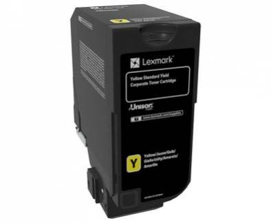 Lexmark Gul 7000 sider Toner 74C2SYE