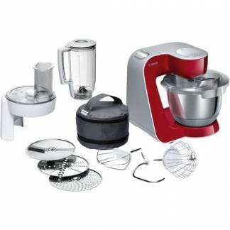 Bosch MUM5 CreationLine MUM58720 Køkkenmaskine 3.9liter Dybrød/sølv