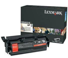 Lexmark Sort 36000 sider Toner X654X31E