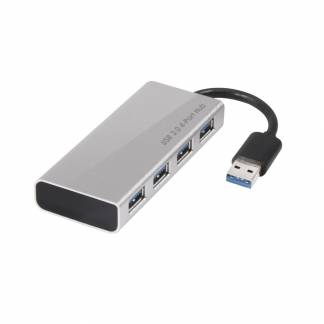 Club 3D USB 3.0 Hub 4-Port with Power Adapter