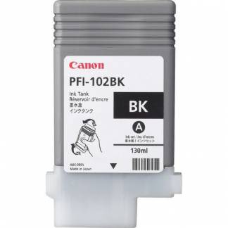 Canon PFI-102 BK - sort - original - b