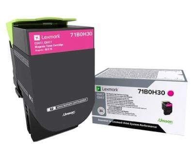 Lexmark X417 Magenta 3500 sider Toner 71B0H30