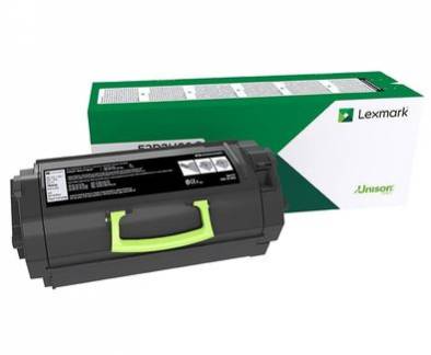 Lexmark Sort 25000 sider Toner 63B2H00