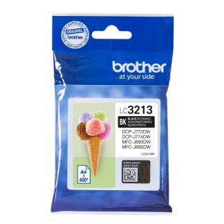 Brother LC 3213BK Sort 400 sider Blæk