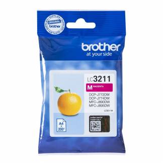 Brother LC 3211M Magenta 200 sider Blæk