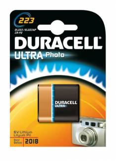 Duracell Ultra 223 Batteri Litium 1400mAh