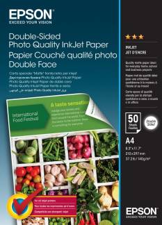 Epson Double-Sided Photo Quality Inkjet Paper Fotopapir A4 (210 x 297 mm) 50ark C13S400059