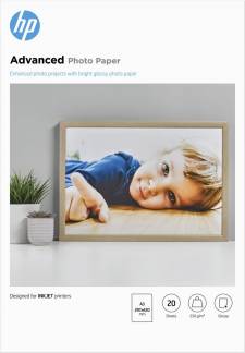 HP Advanced Photo Paper - fotopapir -