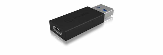 RaidSonic ICY BOX USB 3.0 / USB 3.1 USB-C adapter Sort