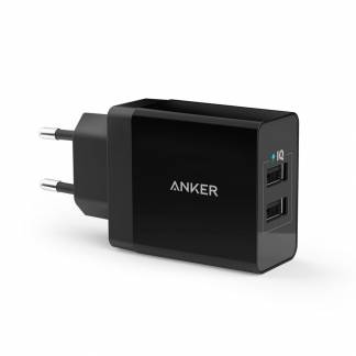 Anker PowerPort 2 strÃ¸mforsyningsadapt