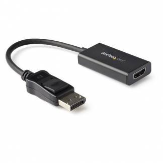 StarTech.com Videoadapter DisplayPort / HDMI 25.16cm Sort