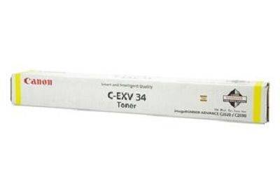 Canon C-EXV 34 Gul 19000 sider Toner 3785B002