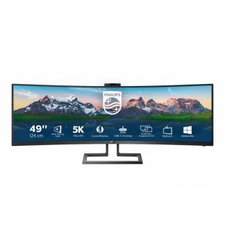 Philips Brilliance P-line 499P9H 49 5120 x 1440 (UltraWide) HDMI DisplayPort USB-C 60Hz  Dockingskærm