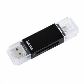 Hama Basic USB 2.0 OTG Kortlæser USB 2.0