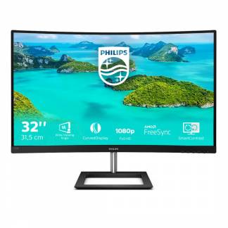 Philips E-line 322E1C 32 1920 x 1080 (Full HD) VGA (HD-15) HDMI DisplayPort 75Hz