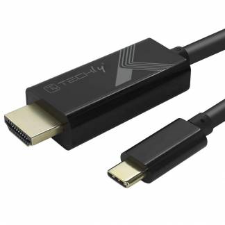 TECHly Video / audio / data kabel HDMI / USB 2m Sort