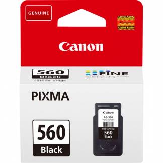 Canon PG 560 Sort 180 sider Blæk 3713C001