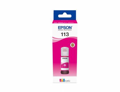 Epson EcoTank 113 Magenta 6000 sider Blækrefill C13T06B340