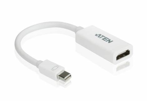 ATEN Videoadapter DisplayPort / HDMI Hvid