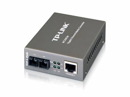 TP-Link MC200CM Fibermedieomformer Gigabit Ethernet