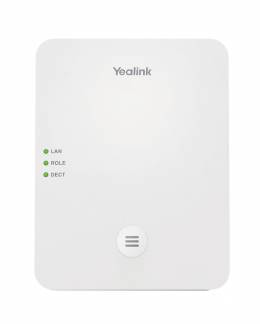 Yealink W80DM Basestation til trådløs telefon / basestation til VoIP-telefon Perlehvid