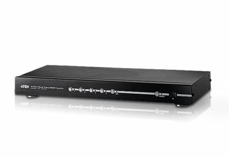 ATEN VanCryst VS482 4-Port Dual View HDMI  Video-/audioswitch HDMI