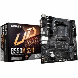 Gigabyte B550M S2H - 1.0 - bundkort -