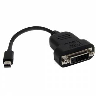 StarTech.com Adapter Mini DisplayPort han -> DVI-D hun 20 cm Sort