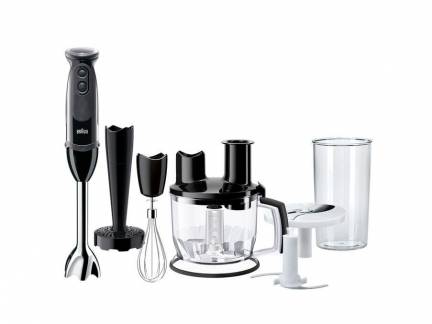 Braun Multiquick 5 Vario MQ 5277 BK Stavblender Turbofunktion Premium sort