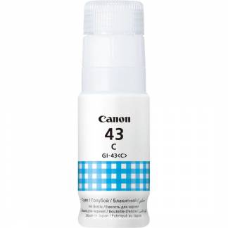 Canon GI 43 C Cyan Blækrefill 4672C001